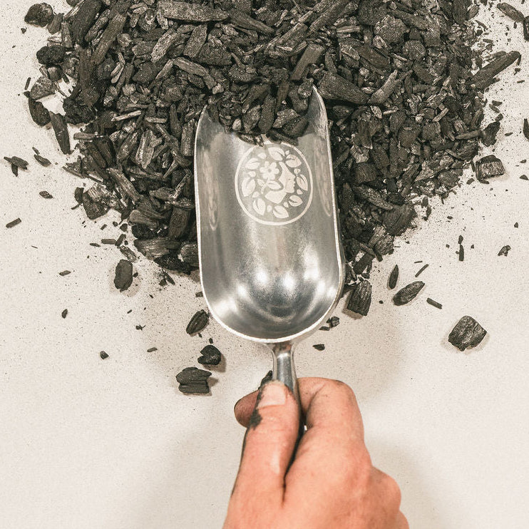 Metal Circle Soil Scoop