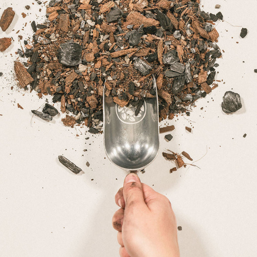 Metal Circle Soil Scoop