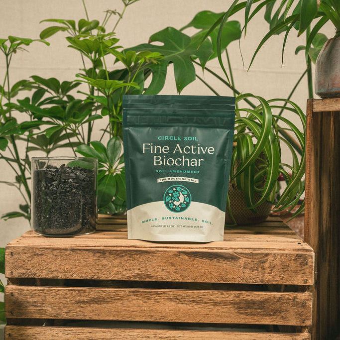 Fine Biochar – [1 quart]