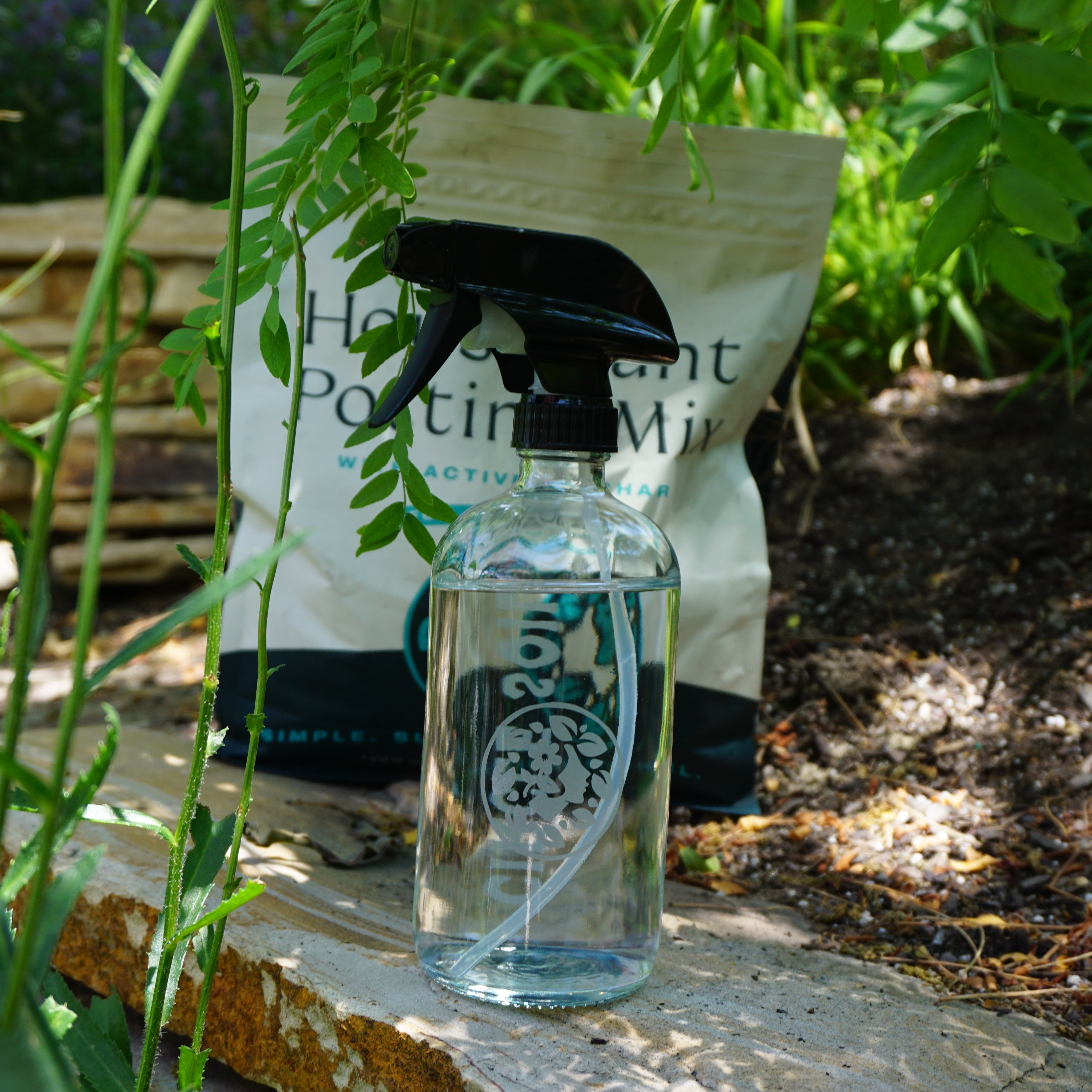 Glass Spray Bottle