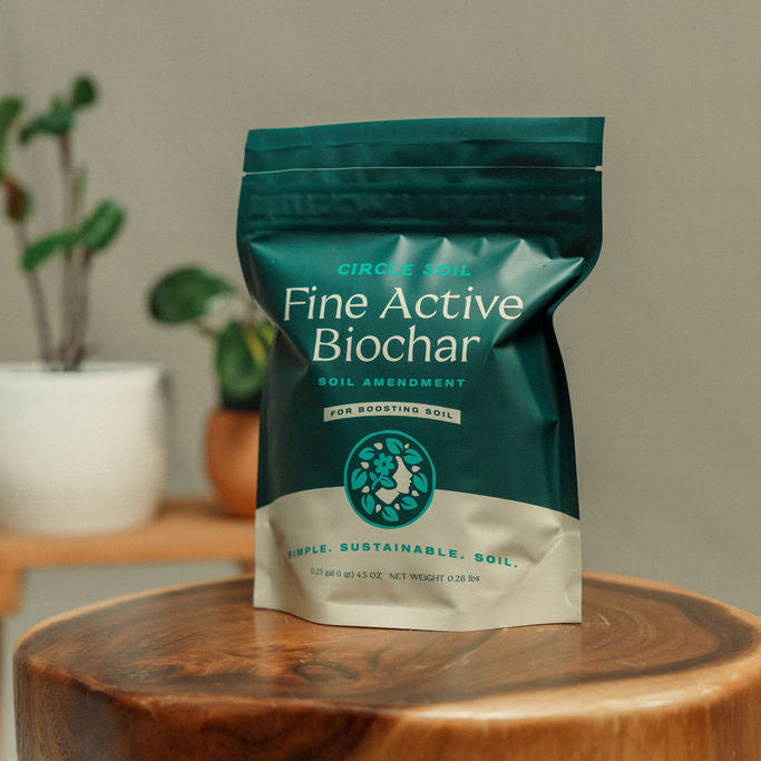 Fine Biochar – [1 quart]